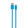 Xqisit USB - USB-C 1,8M niebieski - 1442782 - zdjęcie